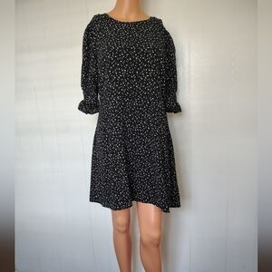 Forever 21 Black and White Women's Dress Size XL